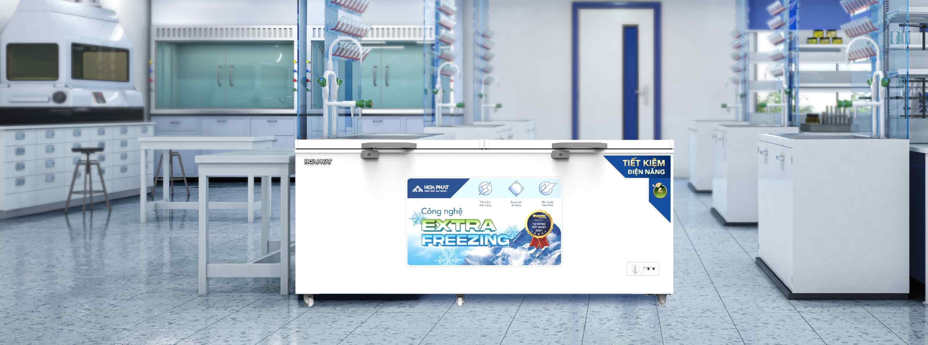 Tủ bảo quản 1 ngăn đông Hòa Phát 783L HPF- AD6783